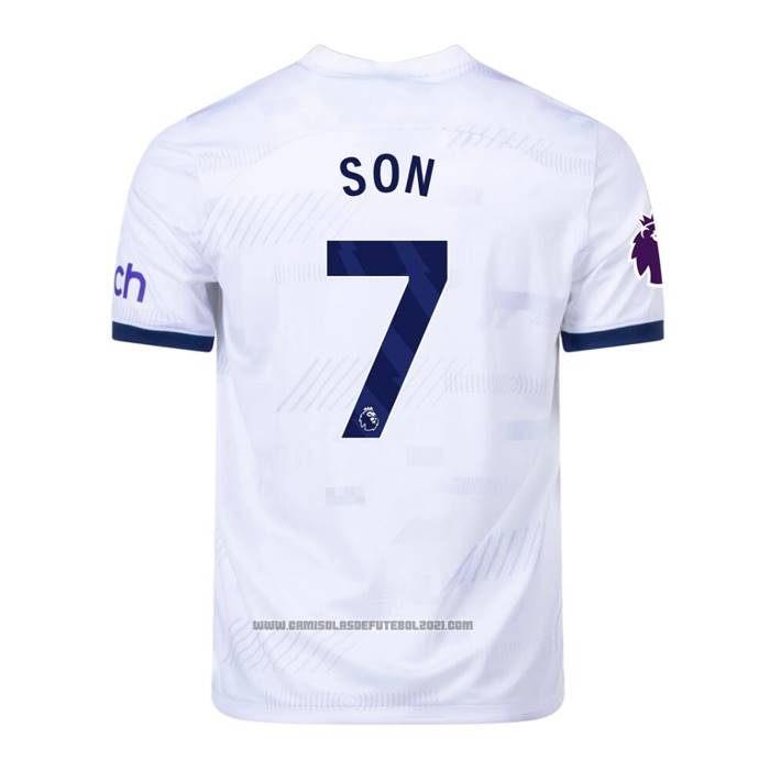Camisola Tottenham Hotspur Jogador Son 1º 2023-2024